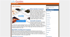 Desktop Screenshot of lifeguides.net